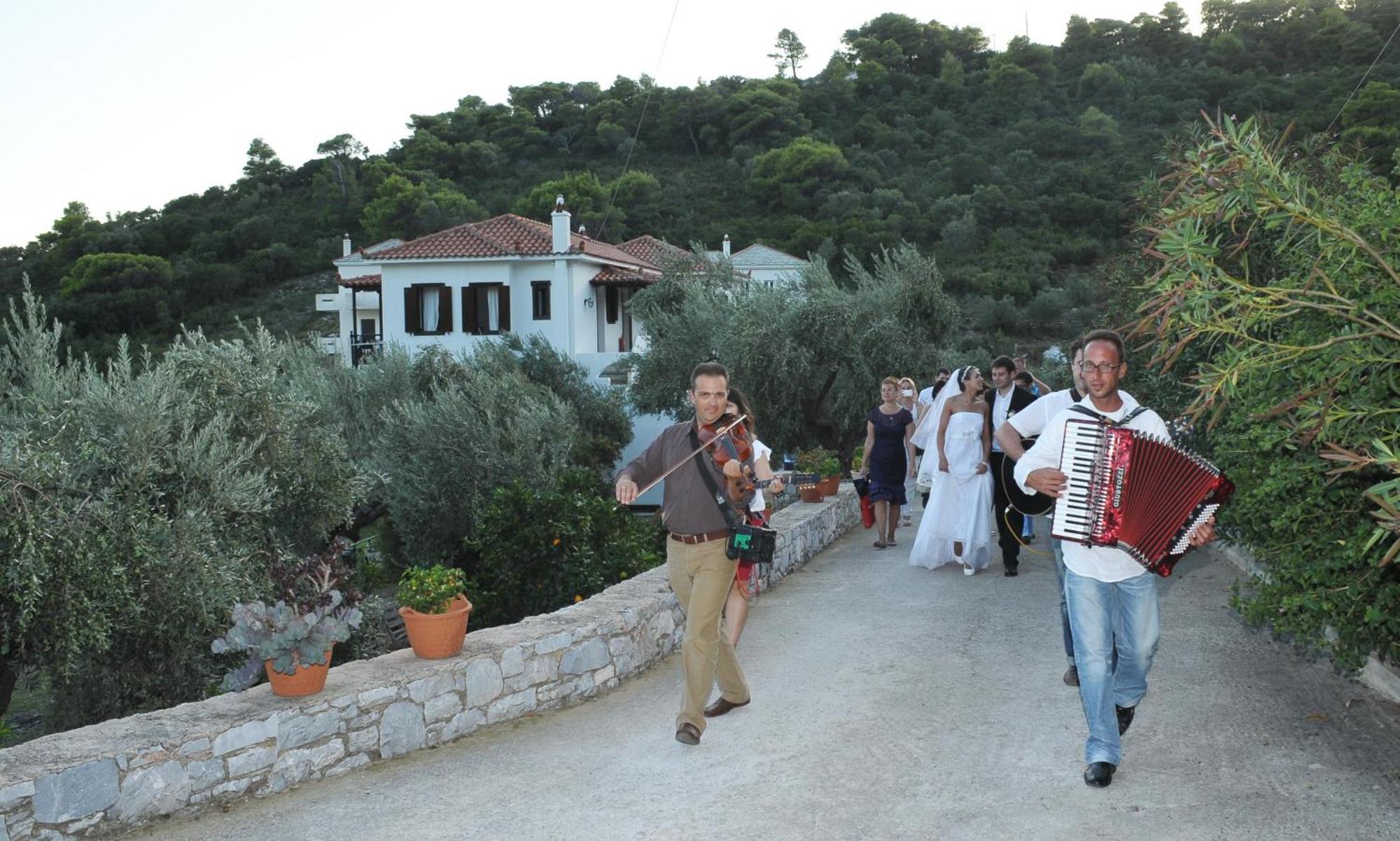 Mando Beachfront Sztáfilosz Kültér fotó